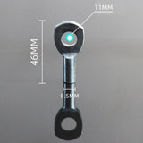 Maxbell 2x10 Pieces Heavy Duty Steel Wire Rope Eyelets for 5mm Fitness Steel Wire Rope