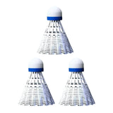 Maxbell 3Pcs LED Badminton Shuttlecocks Glow in The Dark Birdie Balls White - Aladdin Shoppers
