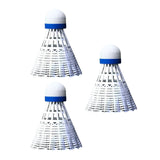 Maxbell 3Pcs LED Badminton Shuttlecocks Glow in The Dark Birdie Balls White - Aladdin Shoppers
