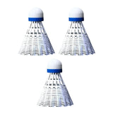 Maxbell 3Pcs LED Badminton Shuttlecocks Glow in The Dark Birdie Balls White - Aladdin Shoppers