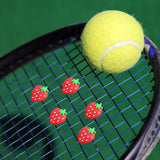 Maxbell Tennis Vibration Dampener Shock Absorber Tennis Dampener for Outdoor Sports Red Strawberry - Aladdin Shoppers