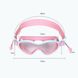 Maxbell Kids Swim Goggles with Earplug Swimming Glasses for Children Adjustable Pink - Aladdin Shoppers