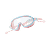 Maxbell Kids Swim Goggles with Earplug Swimming Glasses for Children Adjustable Pink - Aladdin Shoppers