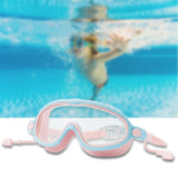 Maxbell Kids Swim Goggles with Earplug Swimming Glasses for Children Adjustable Pink - Aladdin Shoppers