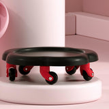 Maxbell Abdominal Trainers Roller Tray Silent Universal Wheels Body Building Workout Black - Aladdin Shoppers