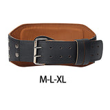 Maxbell PU Leather Weight Lifting Belt Black Training Gym Building UniversalWomen M - Aladdin Shoppers