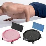 Maxbell Abdominal Trainer Roller Disc 4 Universal Wheels Body Building Home Use - Aladdin Shoppers