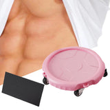 Maxbell Abdominal Trainer Roller Disc 4 Universal Wheels Body Building Home Use - Aladdin Shoppers