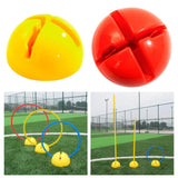 Maxbell Soccer Training Markers Drop Resistant Easy to Carry for Skating Football Yellow - Aladdin Shoppers