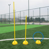 Maxbell Soccer Training Markers Drop Resistant Easy to Carry for Skating Football Yellow - Aladdin Shoppers