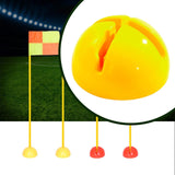 Maxbell Soccer Training Markers Drop Resistant Easy to Carry for Skating Football Yellow - Aladdin Shoppers