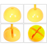 Maxbell Soccer Training Markers Drop Resistant Easy to Carry for Skating Football Yellow - Aladdin Shoppers