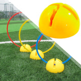 Maxbell Soccer Training Markers Drop Resistant Easy to Carry for Skating Football Yellow - Aladdin Shoppers