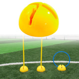 Maxbell Soccer Training Markers Drop Resistant Easy to Carry for Skating Football Yellow - Aladdin Shoppers