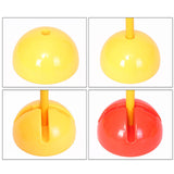 Maxbell Soccer Training Markers Drop Resistant Easy to Carry for Skating Football Red