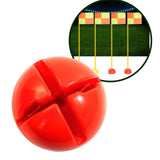 Maxbell Soccer Training Markers Drop Resistant Easy to Carry for Skating Football Red