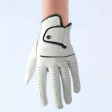 Maxbell Men Left Hand Golf Glove Anti Slip Adjustable Elastic PU Leather Comfortable 23 - Aladdin Shoppers