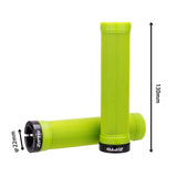 Maxbell Bicycle Handlebar Grips Shock Absorbing 22mm Bike Lockable Handle Grip Green - Aladdin Shoppers