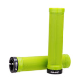 Maxbell Bicycle Handlebar Grips Shock Absorbing 22mm Bike Lockable Handle Grip Green - Aladdin Shoppers