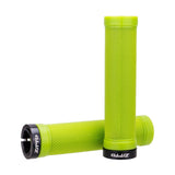 Maxbell Bicycle Handlebar Grips Shock Absorbing 22mm Bike Lockable Handle Grip Green - Aladdin Shoppers