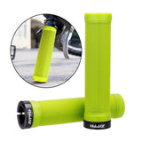 Maxbell Bicycle Handlebar Grips Shock Absorbing 22mm Bike Lockable Handle Grip Green - Aladdin Shoppers