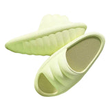 Maxbell Shaking Sandals EVA Slippers for Humpback Posture Correction Green - Aladdin Shoppers