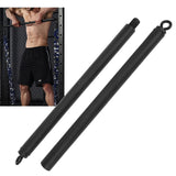 Maxbell Multifunctional Pilates Bar Straight Bar for Workout Fitness 2 Sections Long - Aladdin Shoppers