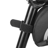 Maxbell Bicycle Seat Saddle Bag Under Seat Pouch for Mountain Road Bikes 0.4L Black Expandable Capacity - Aladdin Shoppers