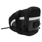 Maxbell Bicycle Seat Saddle Bag Under Seat Pouch for Mountain Road Bikes 0.4L Black Expandable Capacity - Aladdin Shoppers