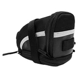 Maxbell Bicycle Seat Saddle Bag Under Seat Pouch for Mountain Road Bikes 0.4L Black Expandable Capacity - Aladdin Shoppers