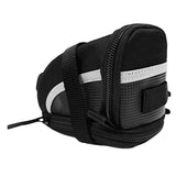 Maxbell Bicycle Seat Saddle Bag Under Seat Pouch for Mountain Road Bikes 0.4L Black Expandable Capacity - Aladdin Shoppers