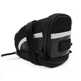 Maxbell Bicycle Seat Saddle Bag Under Seat Pouch for Mountain Road Bikes 0.4L Black Expandable Capacity - Aladdin Shoppers