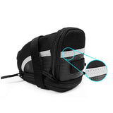 Maxbell Bicycle Seat Saddle Bag Under Seat Pouch for Mountain Road Bikes 0.4L Black Expandable Capacity - Aladdin Shoppers
