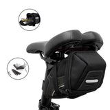 Maxbell Bicycle Seat Saddle Bag Under Seat Pouch for Mountain Road Bikes 0.4L Black Foundation - Aladdin Shoppers