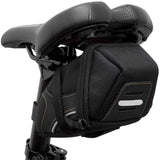 Maxbell Bicycle Seat Saddle Bag Under Seat Pouch for Mountain Road Bikes 0.4L Black Foundation - Aladdin Shoppers