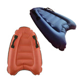 Maxbell Inflatable Surfing Body Board with Handle Floating Mat Lightweight Summer Navy - Aladdin Shoppers