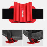 Maxbell 2xBike Fork Mount Car Rooftop Carrier Holder Bike Stand Aluminum Alloy Bracket Red