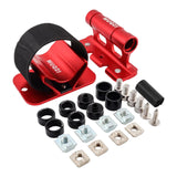 Maxbell 2xBike Fork Mount Car Rooftop Carrier Holder Bike Stand Aluminum Alloy Bracket Red