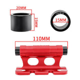 Maxbell 2xBike Fork Mount Car Rooftop Carrier Holder Bike Stand Aluminum Alloy Bracket Red