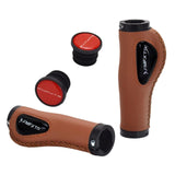 Maxbell Bike Handle Grips Protective Bicycle Handlebar Cover for Mountain Bikes Brown - Aladdin Shoppers