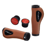 Maxbell Bike Handle Grips Protective Bicycle Handlebar Cover for Mountain Bikes Brown - Aladdin Shoppers