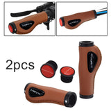 Maxbell Bike Handle Grips Protective Bicycle Handlebar Cover for Mountain Bikes Brown - Aladdin Shoppers