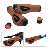 Maxbell Bike Handle Grips Protective Bicycle Handlebar Cover for Mountain Bikes Brown - Aladdin Shoppers