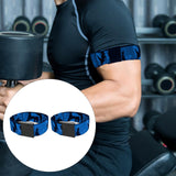 Maxbell Occlusion Bands Resistance Bands Straps Arm Bands Adjustable Gym Blue - Aladdin Shoppers