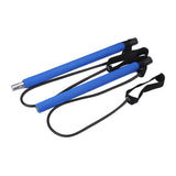 Maxbell Pilates Bar Resistance Band Muscle Training Bar for Home Squat Exercise - Aladdin Shoppers
