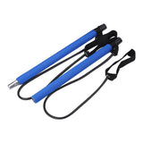 Maxbell Pilates Bar Resistance Band Muscle Training Bar for Home Squat Exercise - Aladdin Shoppers