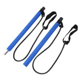Maxbell Pilates Bar Resistance Band Muscle Training Bar for Home Squat Exercise - Aladdin Shoppers