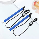 Maxbell Pilates Bar Resistance Band Muscle Training Bar for Home Squat Exercise - Aladdin Shoppers