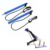 Maxbell Pilates Bar Resistance Band Muscle Training Bar for Home Squat Exercise - Aladdin Shoppers