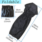 Maxbell Waterproof Golf Bag Rain Cover Storage Bag Raincoat Protection Cover Black - Aladdin Shoppers